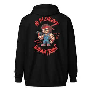 Chucky Unisex heavy blend zip hoodie
