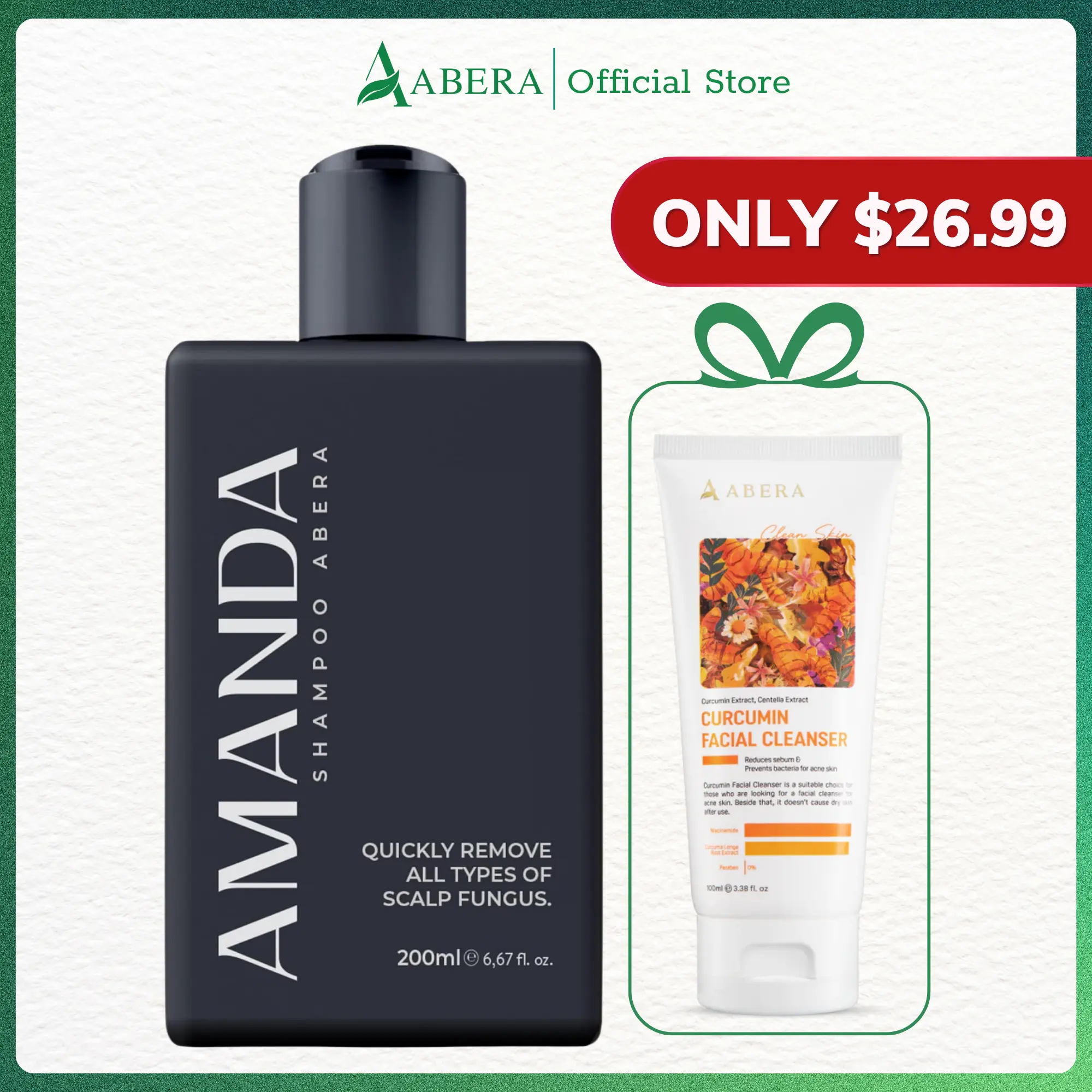 Abera Amanda Shampoo for Stronger Hair & Healthier Scalp, Conditioner, Haircare - 6.67 fl oz