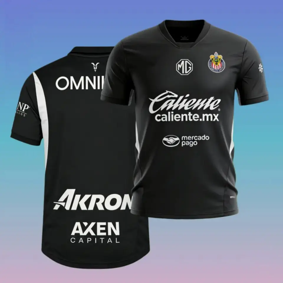Chivas Guadalajara 25/26 Soccer Jersey, Liga MX Football Fan Shirt, Short Sleeve Sports Tee for Men & Women