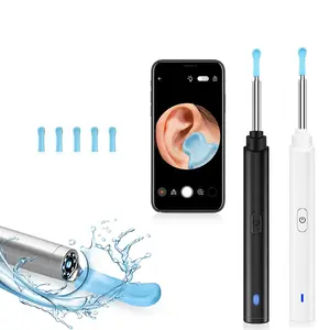1pc Ear Wax Removal Tool Camera, Ear Cleaner with Light and Camera Ear Wax Cleaner Ear Set Earwax Removal Kit Compatible Suitable for Cell Phones and Tablets, Ear Cleaning Tool Ear Pick Set