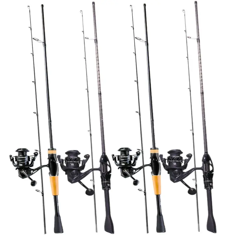 1.8m fishing reel 1. 8M-2.7M Carbon Fiber Telescopic Rod Set, Cork Handle Bait Trout Spinning Rod Reel Combo, Portable Super Hard Long-range Trout Rod, Spinning Combo ZYHWD (Size : 2.7m) Sports 8 Gear Ratio(HB1000) 80W 2-Speed Fishing Reel on