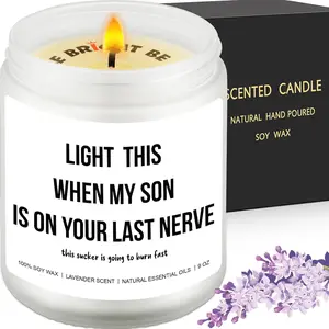 Last  Candle - Funny Wedding & Bridal Shower  for Daughter-in-Law from Mother-in-Law, Easter Basket, Bridal Party Favors, Spring, Summer Holiday, Christmas,  Year