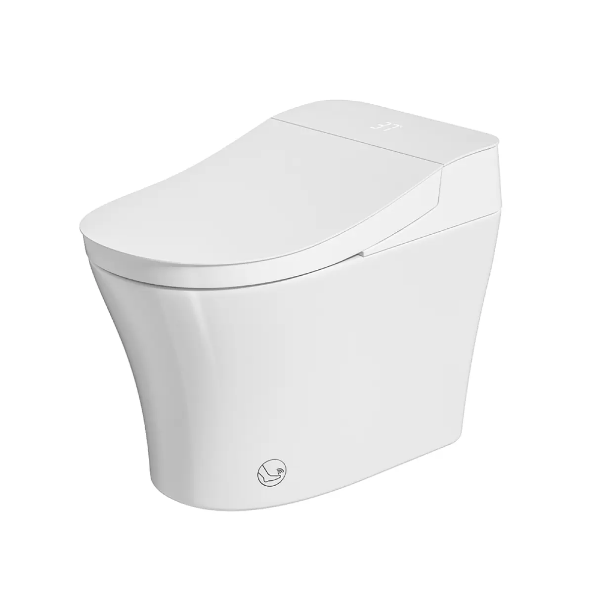 Bellemave Smart Toilet Bidet| One-Piece Elongated Design| Built-In Tank| Heated Seat| Warm Water & Dryer| Instant Heating| Power-Outage Flush