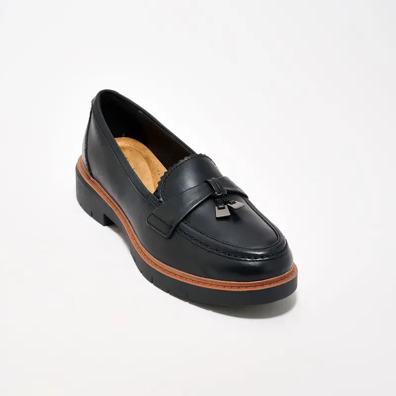 Clarks Collection Leather Loafers -Westlynn Bella