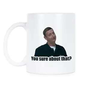 Tim Robinson I Think You Should Leave Mug - 11 Oz Comedic Coffee Cup with Iconic Quote