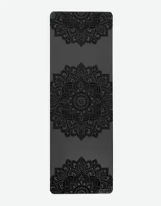 Infinity Yoga Mat - Mandala Charcoal