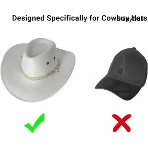Cowboy Hat Holder for Vehicle – Foldable Rack, Car Seat Organizer, Cars Accessories, Truck Accessories, Preserves Hat Shape, Easy Installation for SUV & Truck