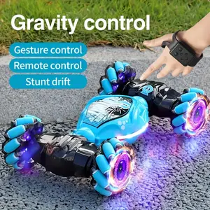 Remote control toy car, stunt twist car. With music and lighting effects