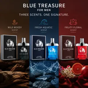 Men's 3-Piece Pheromone Cologne Set with long-lasting floral fruity woody scents. infused with attraction pheromones to make her obsessed, drive her wild all night, and share intense passionate evenings together. Perfect Christmas & Valentine's gift set.