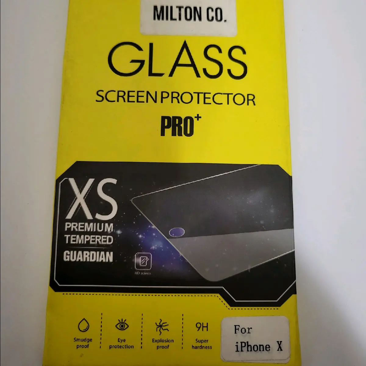 6Pk Tempered Glass Screen Protector iPhone X/XS/11Pro