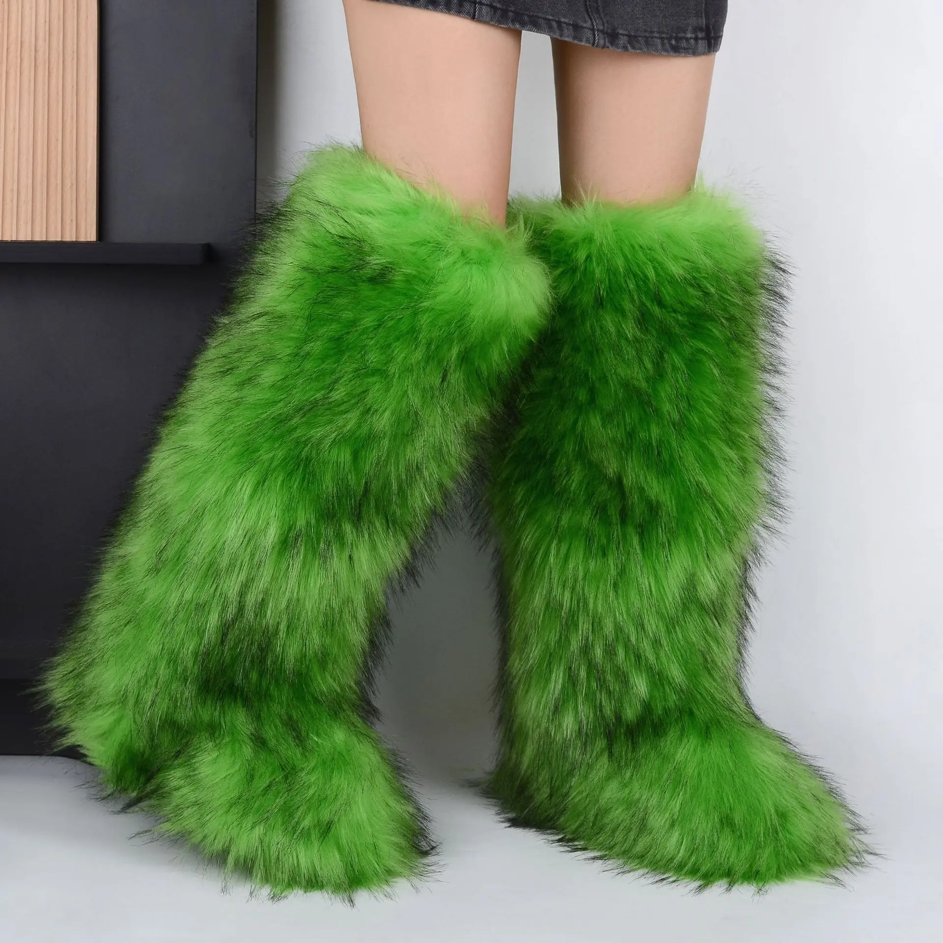 Green (long boots)