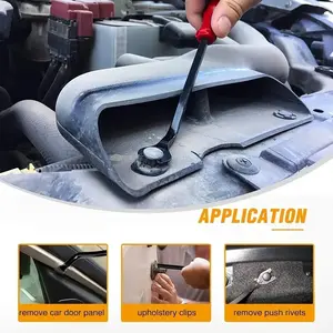 Multi-Functional Car Repair Tool Set, Interior Door Panel Removal Kit, Plastic Pry Bar, Snap Button Remover, Automotive Dashboard Installer