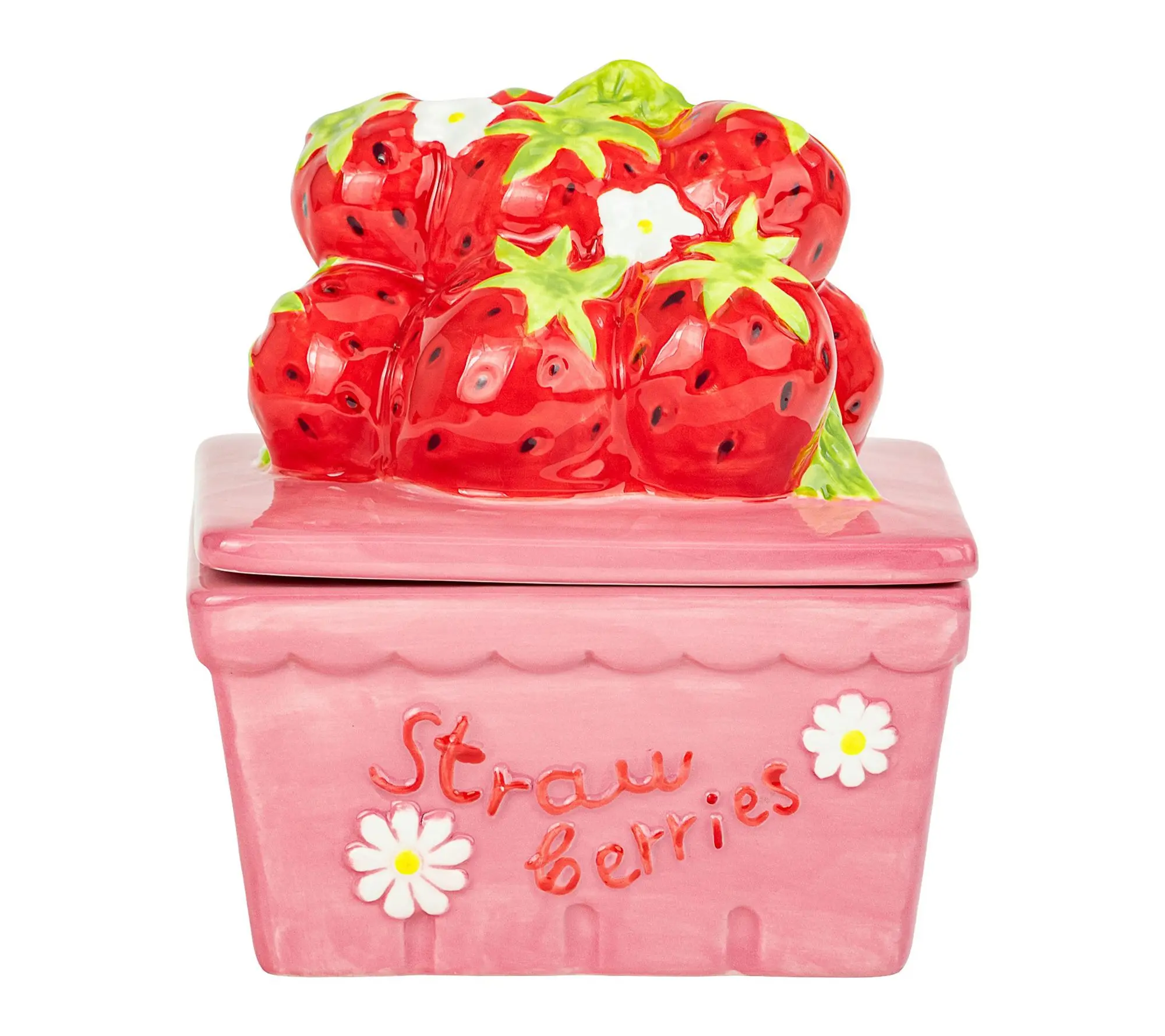 10 Strawberry Street Berry Basket Canister 10 Strawberry Street Berry Basket Canister
