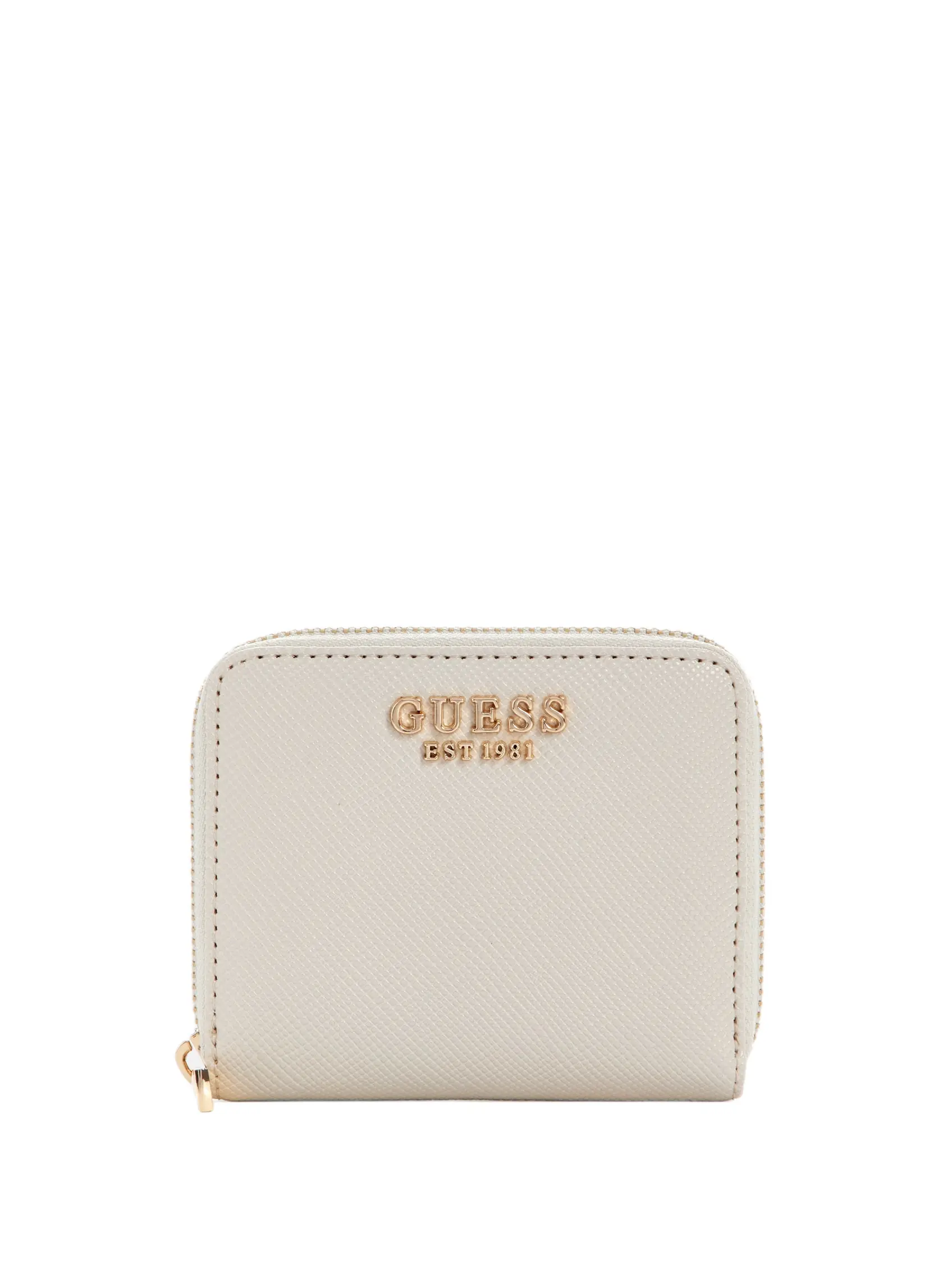 GUESS Female Laurel Saffiano Mini Wallet GUESS Female Laurel Saffiano Mini Wallet