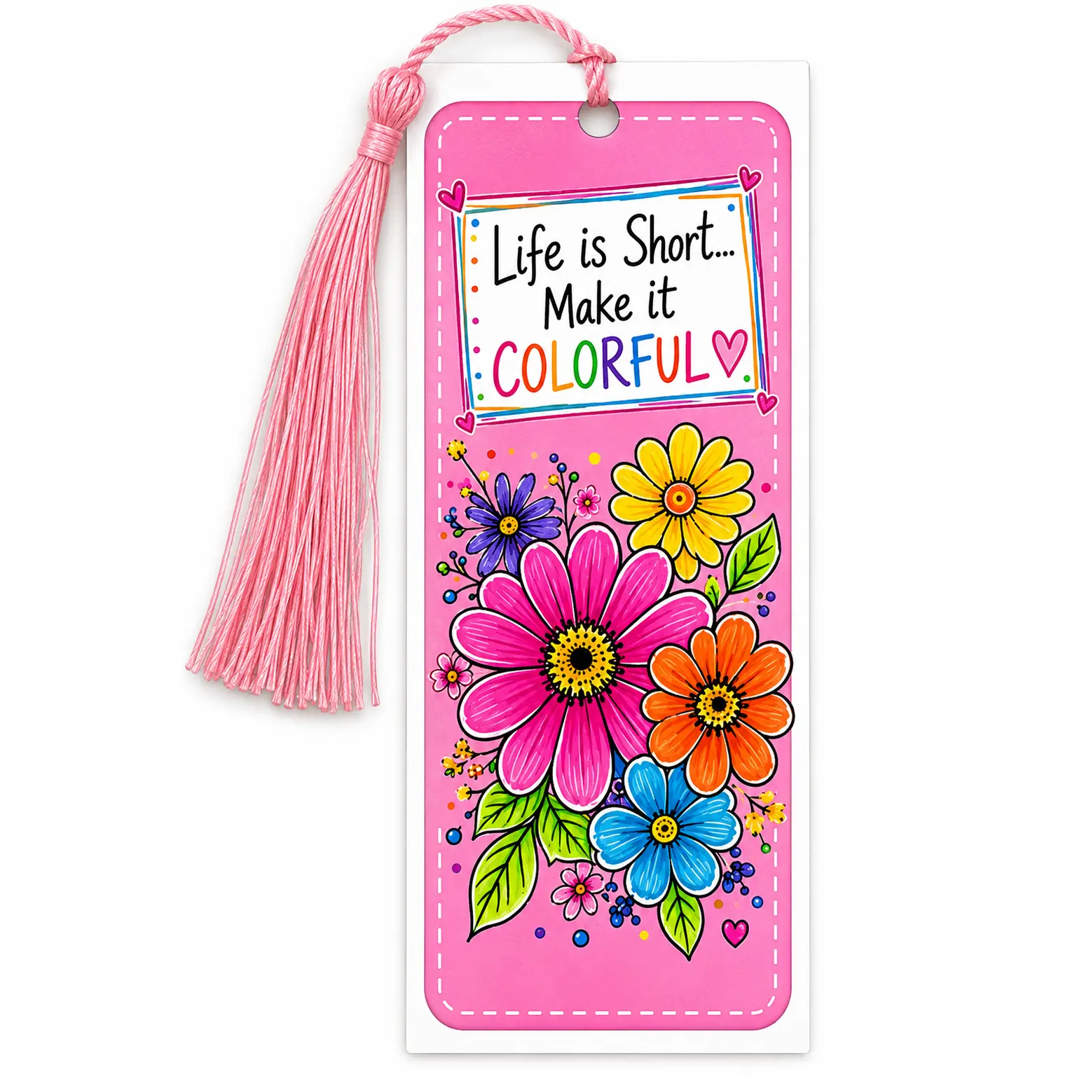 Make It Colorful Bookmark