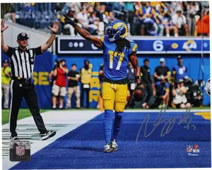 Davante Adams Los Angeles Rams Autographed "8 x 10" Touchdown Celebration Photograph - Fanatics Authentic Certified
