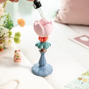 Tulip Design Essential Oil Diffuser, Flower Shaped Essential Oil Diffuser, Home Fragrance for Living Room Bedroom Decor, Air Freshener, Scented