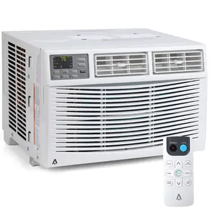 Garvee Window Air Conditioner, 8000 BTU Window AC Unit with WiFi and Remote Control for Rooms up to 350 Sq. Ft., Easy Installation and Queit Operation for Bedroom, Living Room and Office