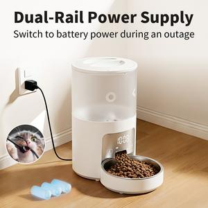 【Furlyn】Automatic Pet Feeder Smart feeding machine for cats and dogs, with timing and quantitative control