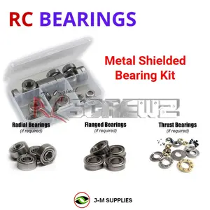 RCScrewZ Metal Shielded Bearing Kit gob017b for Goblin Kraken 700 S #SG744 Helicopter RC | PRO