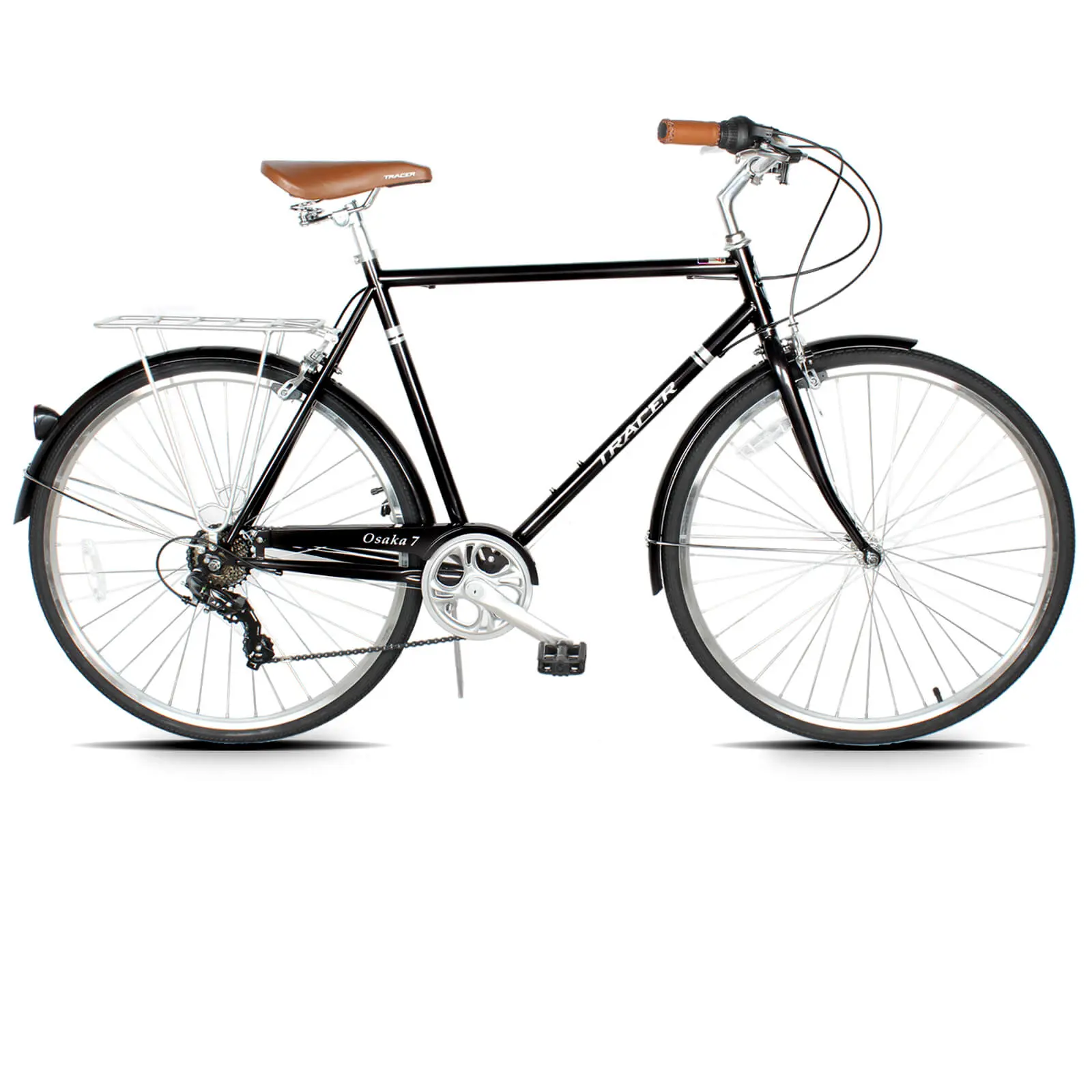Tracer Osaka 700C 7 Speed Hybrid City Urban Bikes for MEN