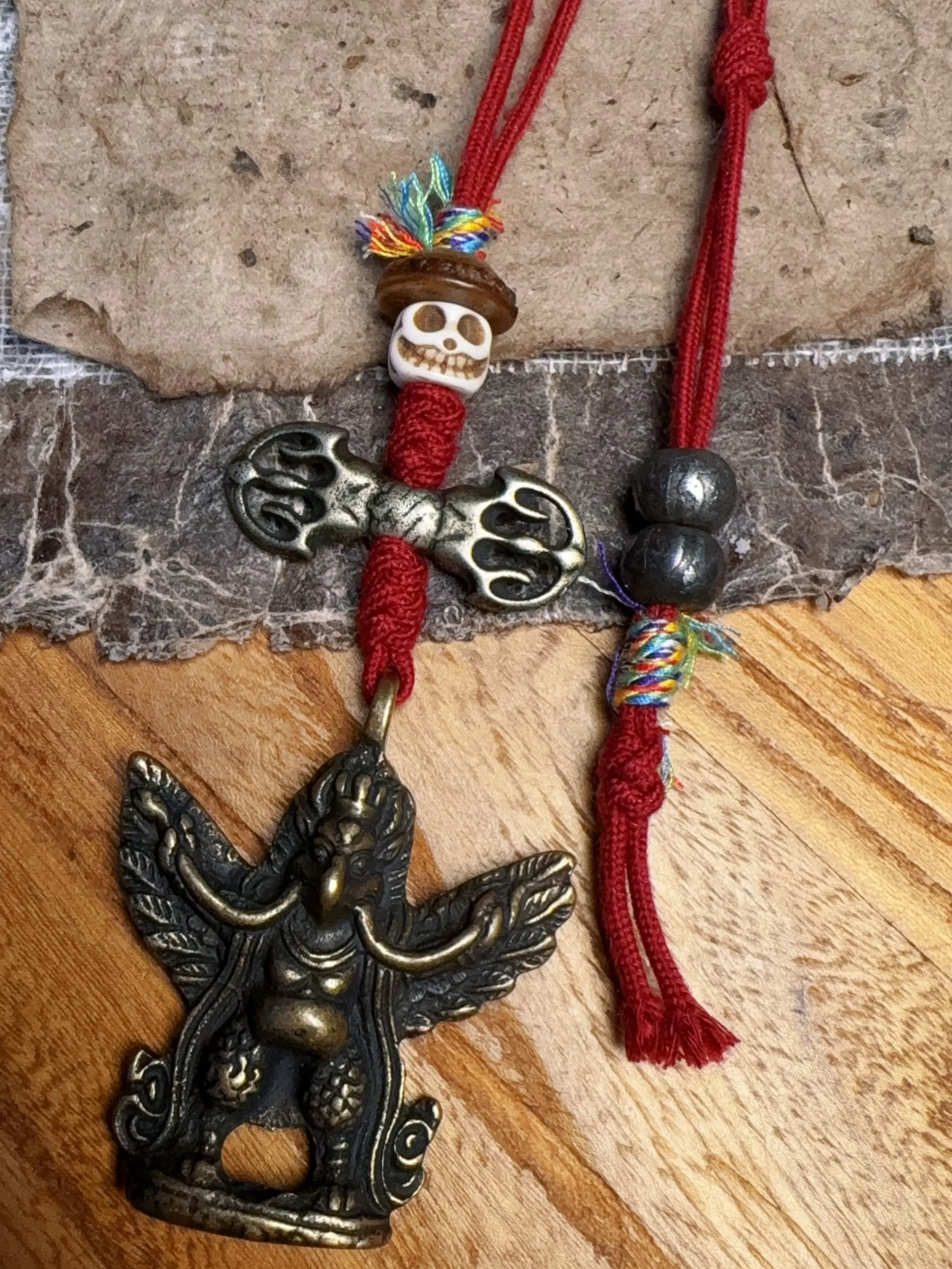 Handmade Brass Garuda Charm