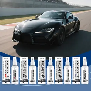 White Car Shallow Scratch Care Spray 100ml - Fine Scratch Repair, Car Paint Restoration, Gloss Protection, Wear-Resistant, Deionized Water & PTFE Formula