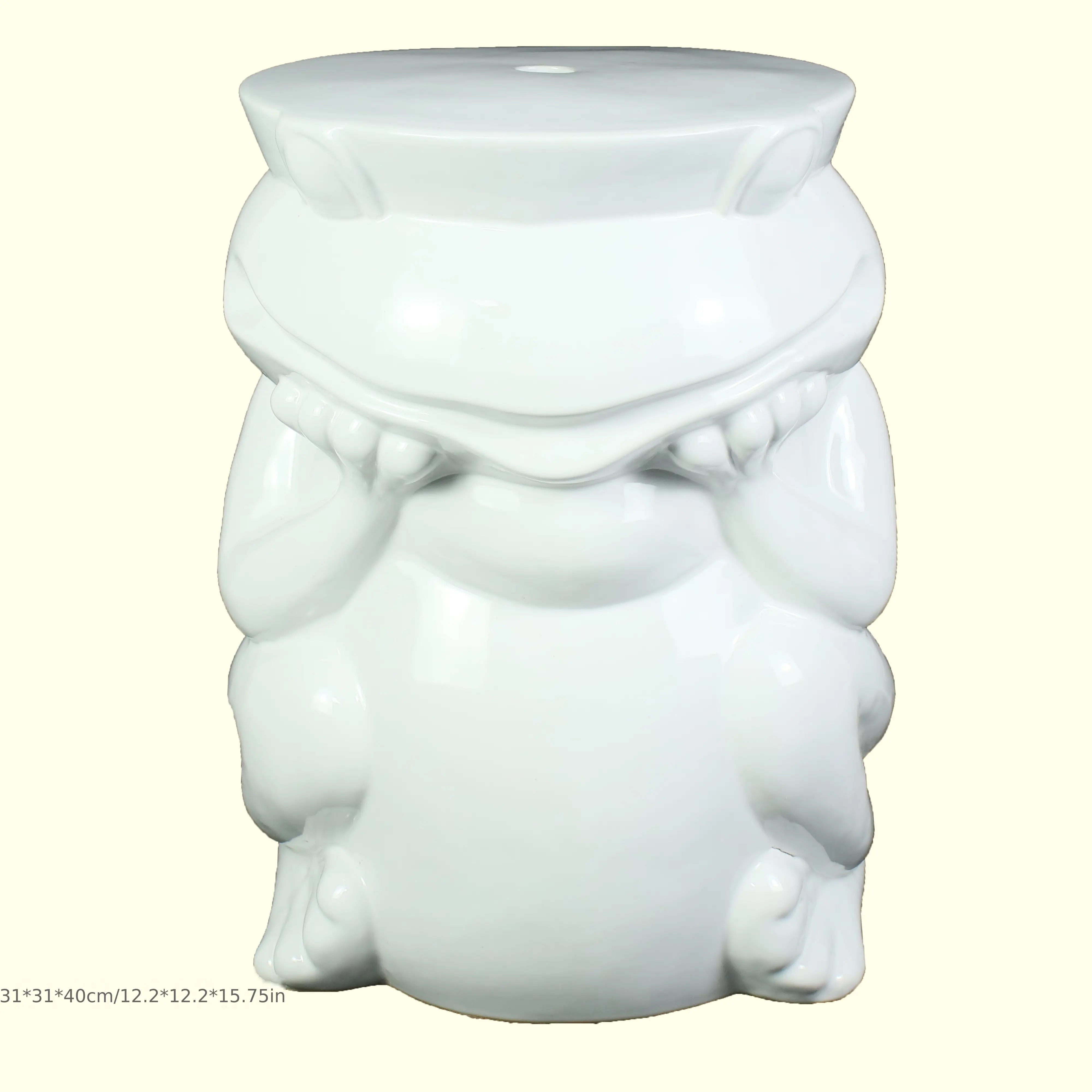Creative Ceramic Animal Footstool for Indoor and Outdoor Decor garden  stool
