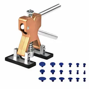 CROSSDESIGN Car Paintless Dent Repair Dint Hail Damage Remover Puller Lifter 18 Tab Tool Set