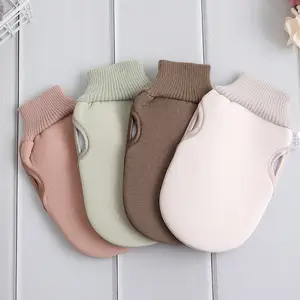 Dual-Sided Viscose Fiber Exfoliating Bath Gloves - Deep Cleansing Shower Mitts for Skin Renewal, Spa Body Scrub & Hand Wash Towel