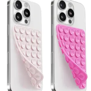 Mixed Color Phone Suction Cup Phone Case Mount,Universal Adhesive Phone Back Holder, Suction Cup PhoneStand, Universal Phone Accessories for iPhone Android,Phone Holders, Car Cellphone Mount