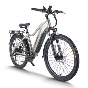 E-Bike, 750W Motor 28MPH Ebike, 48V 13Ah Removeable Battery, 26'' City Cruiser Adult Electric Bicycles up to 70 Miles,  Electric Mountain Bike with Suspension Smart Folding Urban Commuter Bike socal flyers ebike  cheape bike fatboy  bmx affordable  bikes
