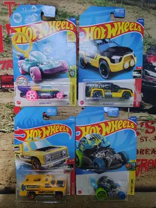 Hot Wheels Brand Diecast Vehicles - 12 Unopened, Randomly Assorted Collectible Model Cars