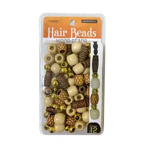 Hair Wood Beads Magic Collection Hair Wood Beads Magic Collection