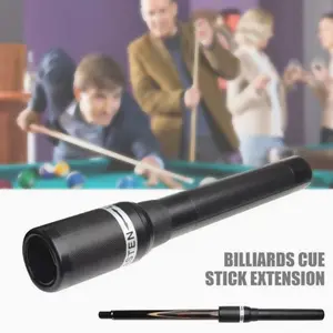 Adjustable Billiard Cue Extender, Durable Abs Material, Snooker and Pool Cue Extension, Essential Golf Accessories, Improve Your Game Performance, Billiard Cue Stick, Billiards Cue