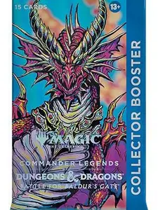 Magic: The Gathering – Commander Legends: Battle for Baldur’s Gate Collector Booster Pack (English, Sealed)