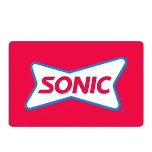 Sonic (Inspire Brands), eGift Card, Drive In Burgers, Slushes & Tots