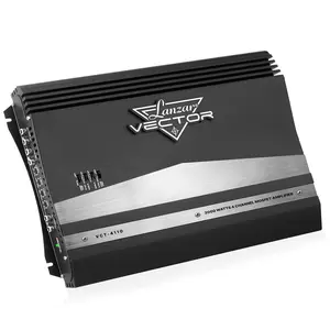 4-Channel Car Amplifier 2000W MOSFET Slim Design with Bass Boost 4-Channel Car Amplifier 2000W MOSFET Slim Design with Bass Boost