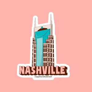 nashville batman building sticker