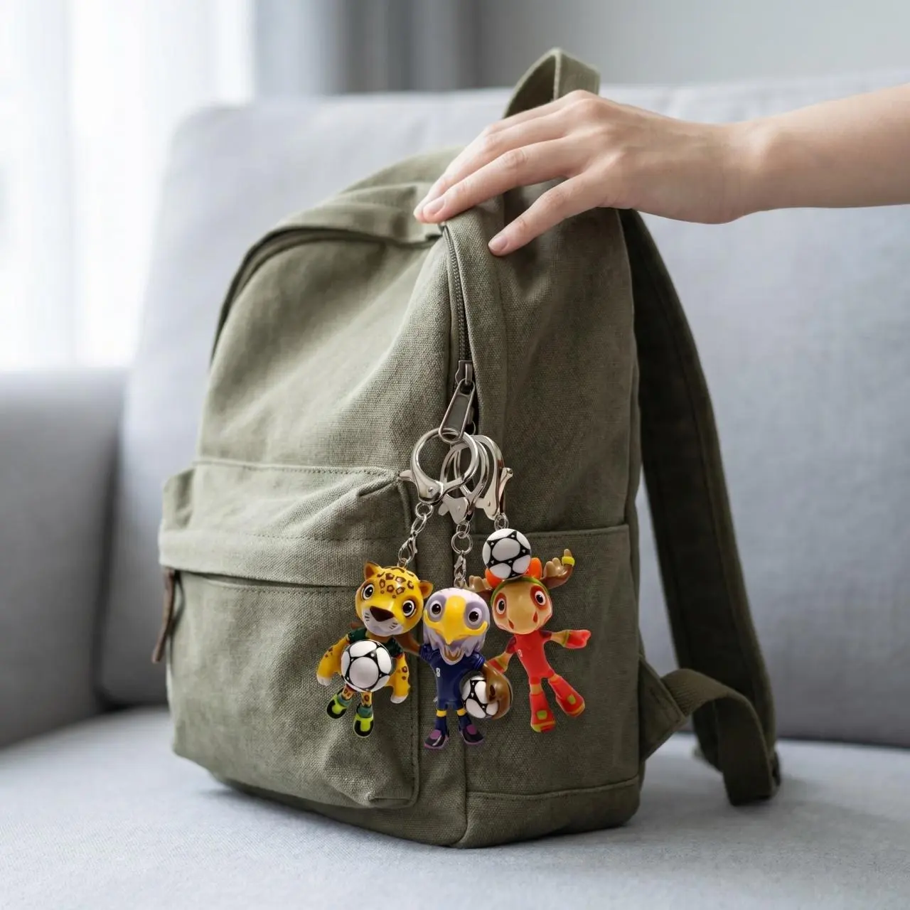 FIFA 2026 World Cup Official Licensed Premium Metal Keychain Collectible Set - Keychain Inspo, Animal Mascots, Car Shapes, Football Fan Vehicle & Fashion Accessory, Collector's Edition, Cute Collectibles, Football Fashion, Vehicles