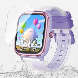 2026 Newest Smart Watch For Kids, 16 Built-in Games, No APP/Phone Needed,Full Touchscreen, Educational Game Watch forkids, Waterproof, Pedometer Sleep Tracker, Sport Modes Alarm GiftFor Girls Boys Age Purple