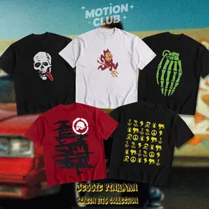 MOTION CLUB Jessie Pinkman Screen Fits Tee Collection Classic Series Breaking Bad Mr White Heisenberg Movie Heavy Cotton Unisex T-Shirt Vintage 90s Style Cinematic Graphic Tee for Movie Fans Menswear Womenswear Direct-to-Garment Printing