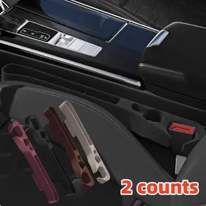Car Seat Interval Filler, 2 Counts Multifunctional Car Storage Box, Car Interior Accessories for Organizing and Storing