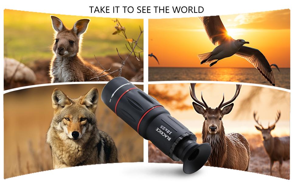 Telephone Telescope,See up to 10km away,18×25 High-Power HD Telephoto Monocular Lens for Smartphone Concert Photography Telephone Telescope,See up to 10km away,18×25 High-Power HD Telephoto Monocular Lens for Smartphone Concert Photography
