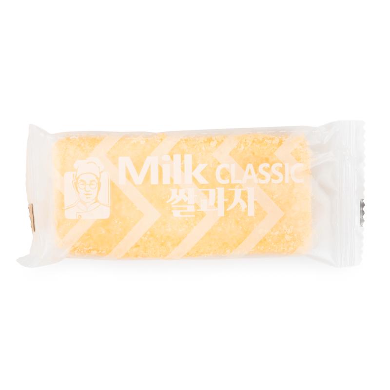 Trenzy Gahm Milk Classic Rice Snack - CHEESE Flavor Crispy Snack Individually Wrapped Melt In The Mouth Crunchy Korean Rice Cake Treat - Ricecakes