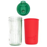 Cherry Red / Leaf Green