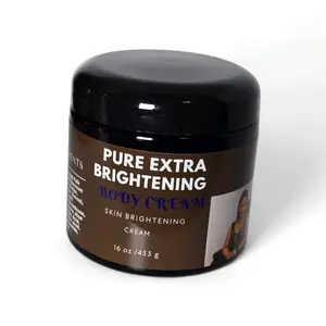 ZPure Skin & Beauty Pure Extra Brightening Cosmetic Body and Face Moisturizer - 8 fl oz Non-Greasy Formula for Dark Spot Fading, Tone Improvement, Daily Hydration - Restores Radiance, Smooths Skin