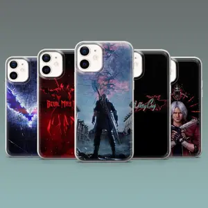 Devil May Cry Phone Case DMC Dante Phone Case For Iphone 16 15 14 13 12 11 X XR XS 8 Pro Max Mini, Gift For Fan