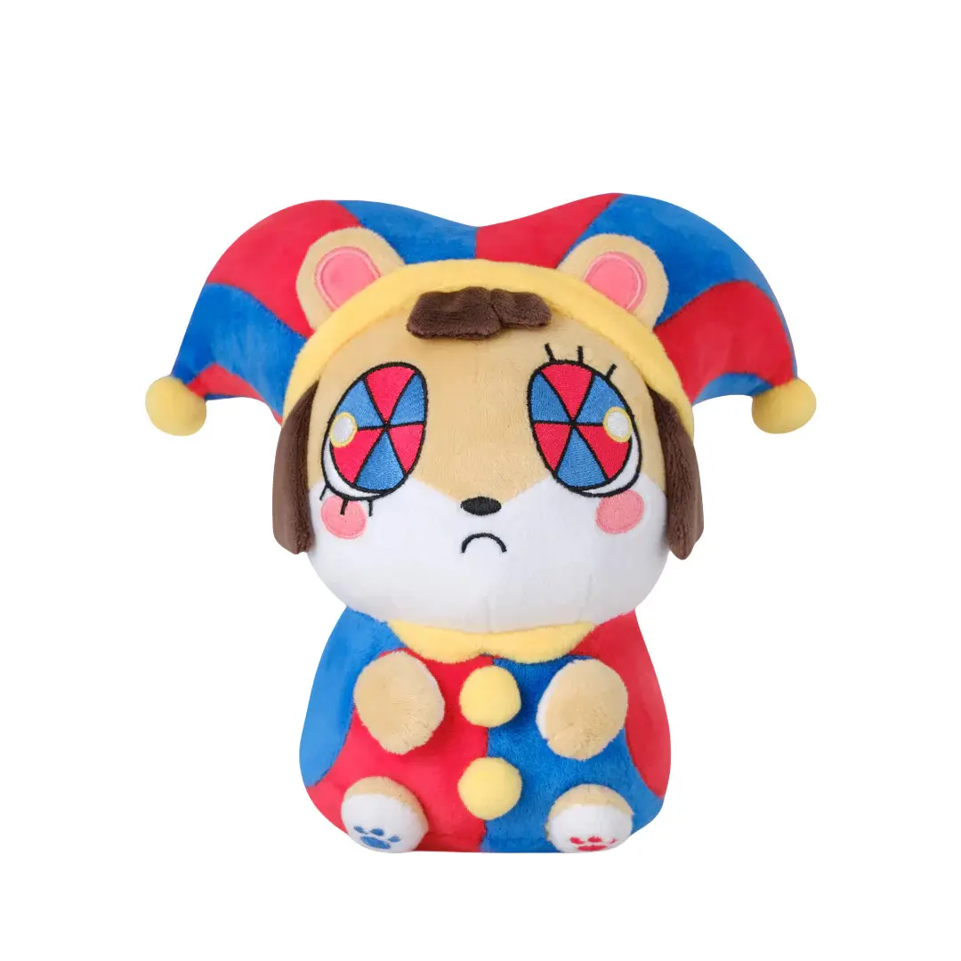 THE AMAZING DIGITAL CIRCUS Pomni Hamster Plush Toy Anime Plushies Cute Stuffed Doll Pillow Kids Birthday Christmas Gifts