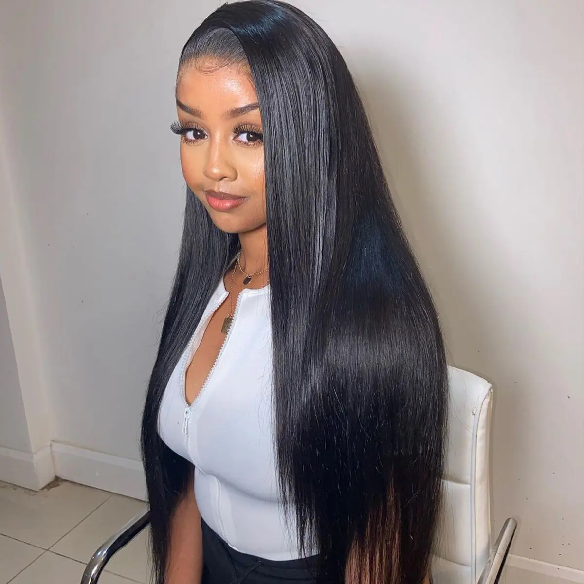 [UNiceLuxe  Raw hair] UNice 13x4 HD Lace Frontal 200% Density Straight Raw Hair Human Hair Glueless Wig